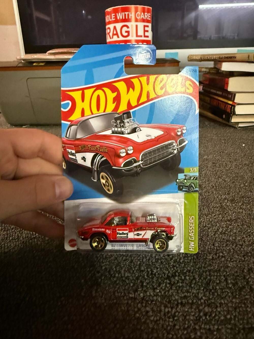 Hot Wheels 2023 '62 Corvette Gasser Red HW Gasser 3/5 174/250